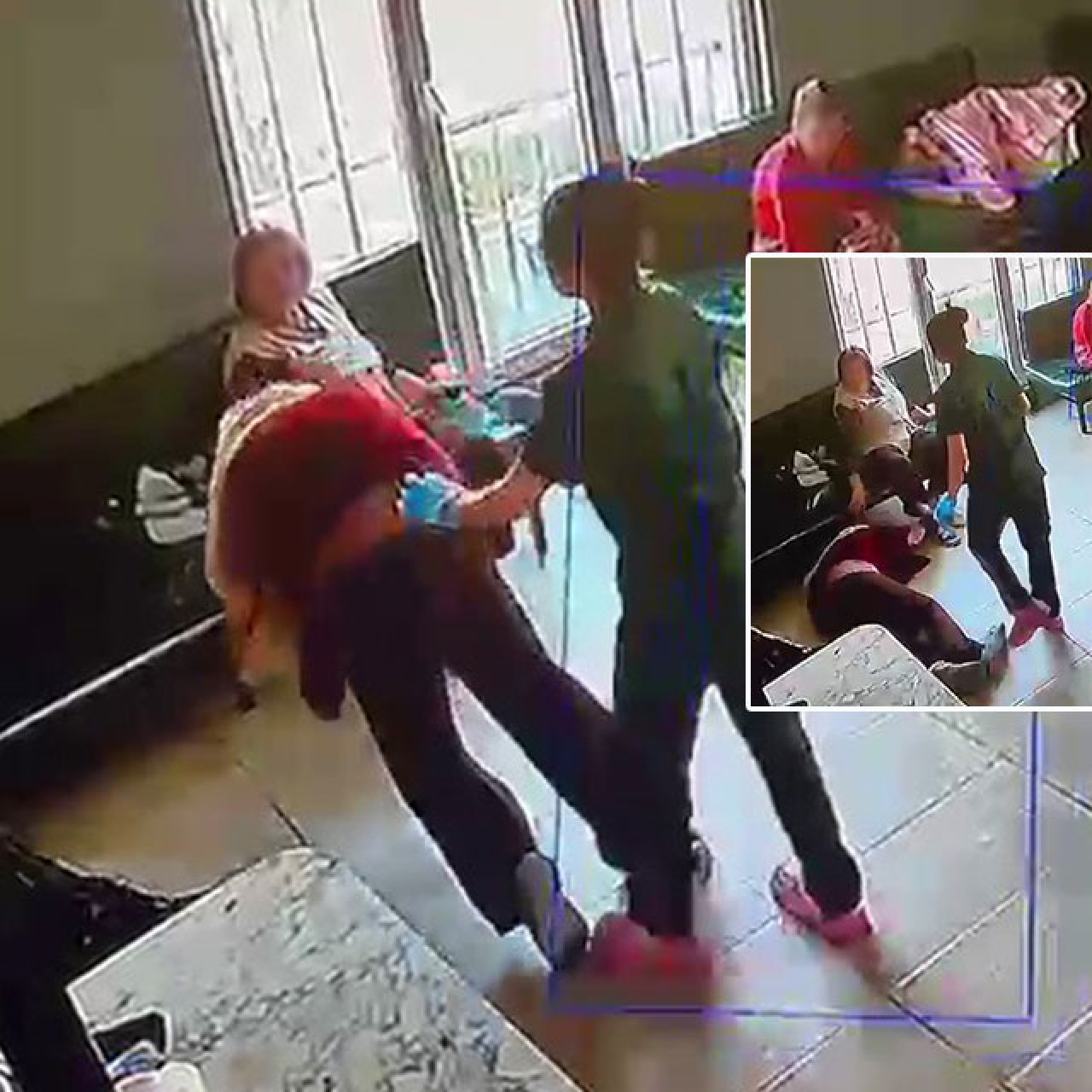 Huzur evinde skandal görüntüler! 4 şüpheli gözaltında!