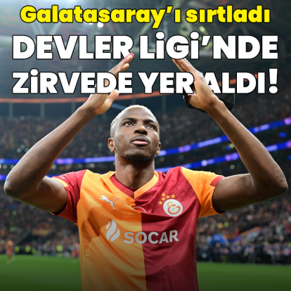 Osimhen Şampiyonlar Ligi'nde zirvede!