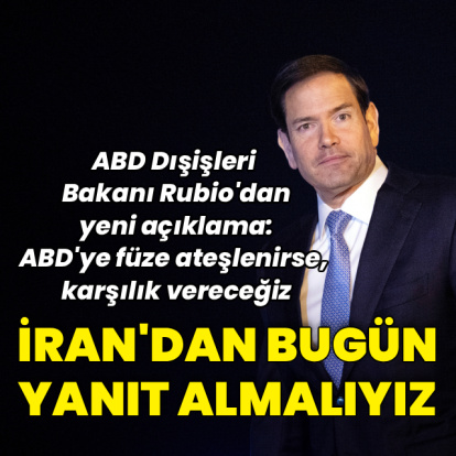 ABD: İran'dan bugün yanıt almalıyız