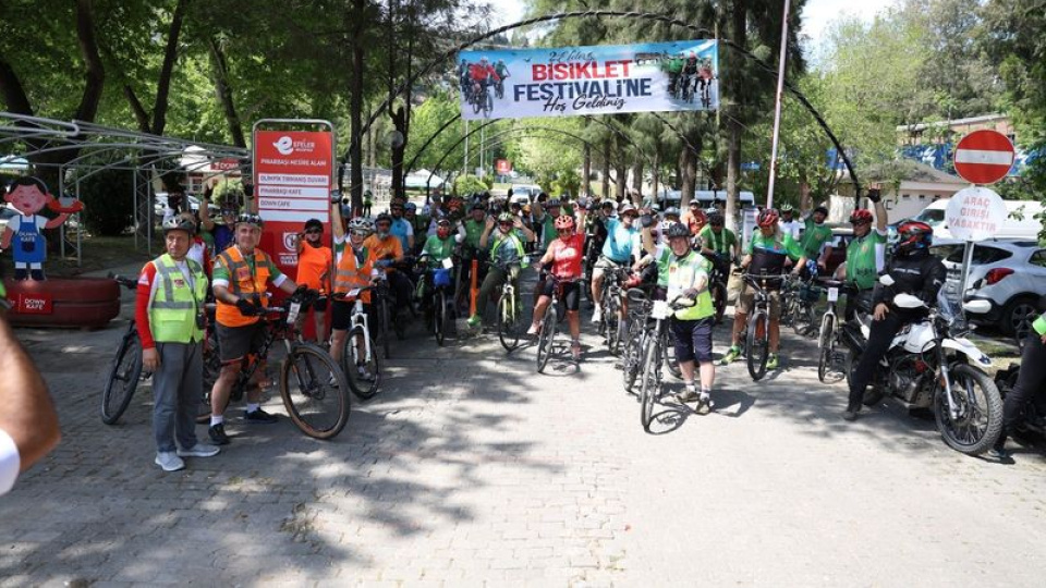 Efeler'in "Bisiklet Festivali" başladı
