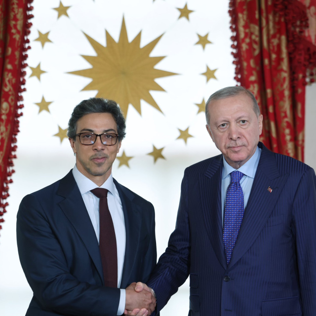 Cumhurbaşkanı Erdoğan, Şeyh Mansur'u kabul etti