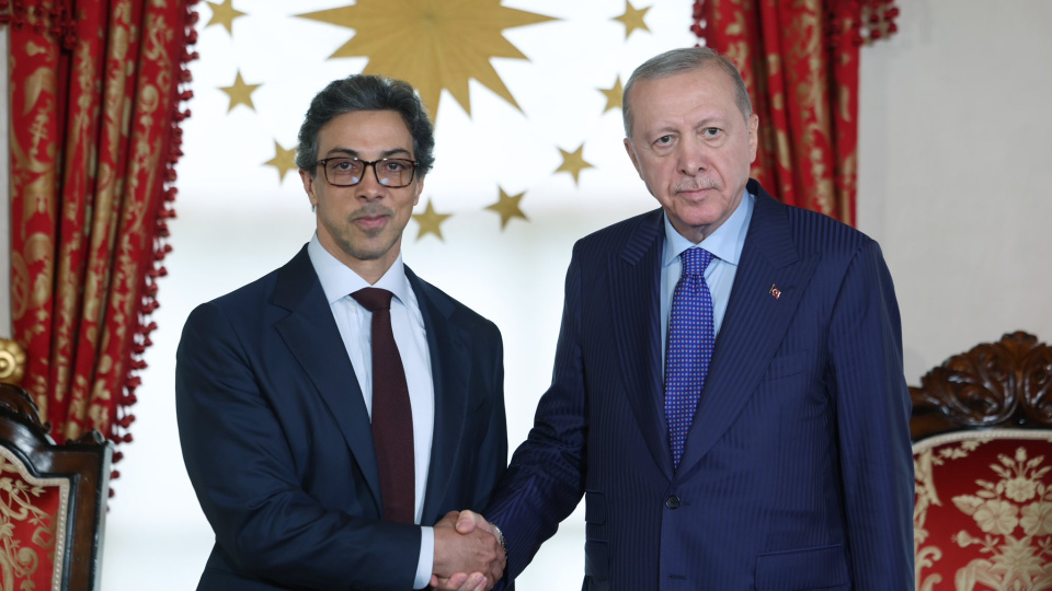Cumhurbaşkanı Erdoğan, Şeyh Mansur'u kabul etti