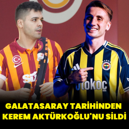 Galatasaray tarihinden kerem'i sildi