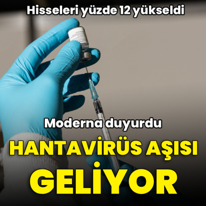 Moderna duyurdu! Hantavirüs aşısı geliyor