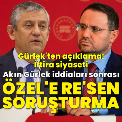 Özel'e re'sen soruşturma
