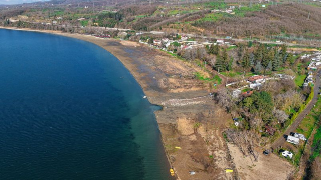 Sapanca Gölü kritik seviyeyi aştı