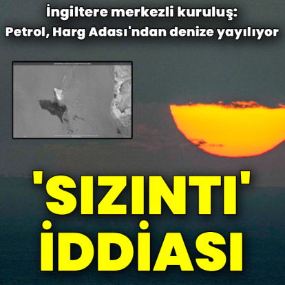 İran'ın Harg Adası açıklarında petrol sızıntısı tespit edildi