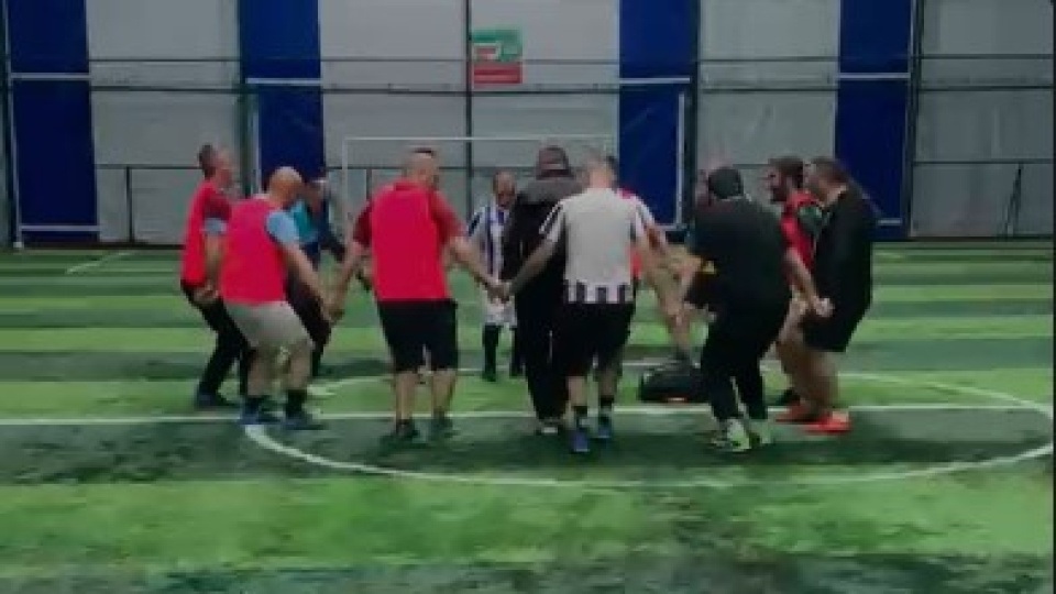 Maça horon teperek ısındılar