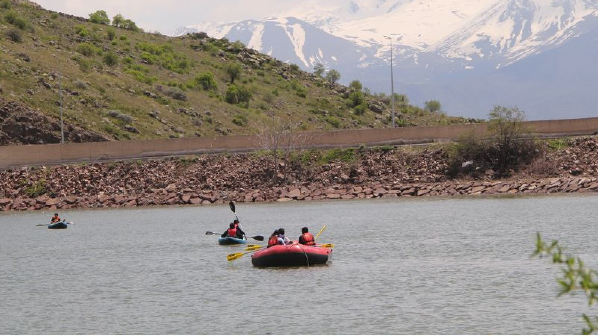 Kayseri'de su sporları merkezi törenle açıldı | Son dakika haberleri