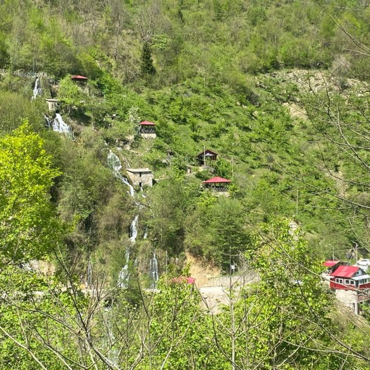 Espiye'de tabiat parkındaki sosyal tesis açıldı