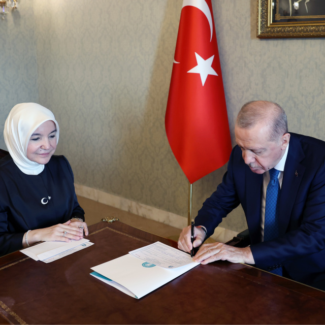 Darülaceze'ye kurban bağışı
