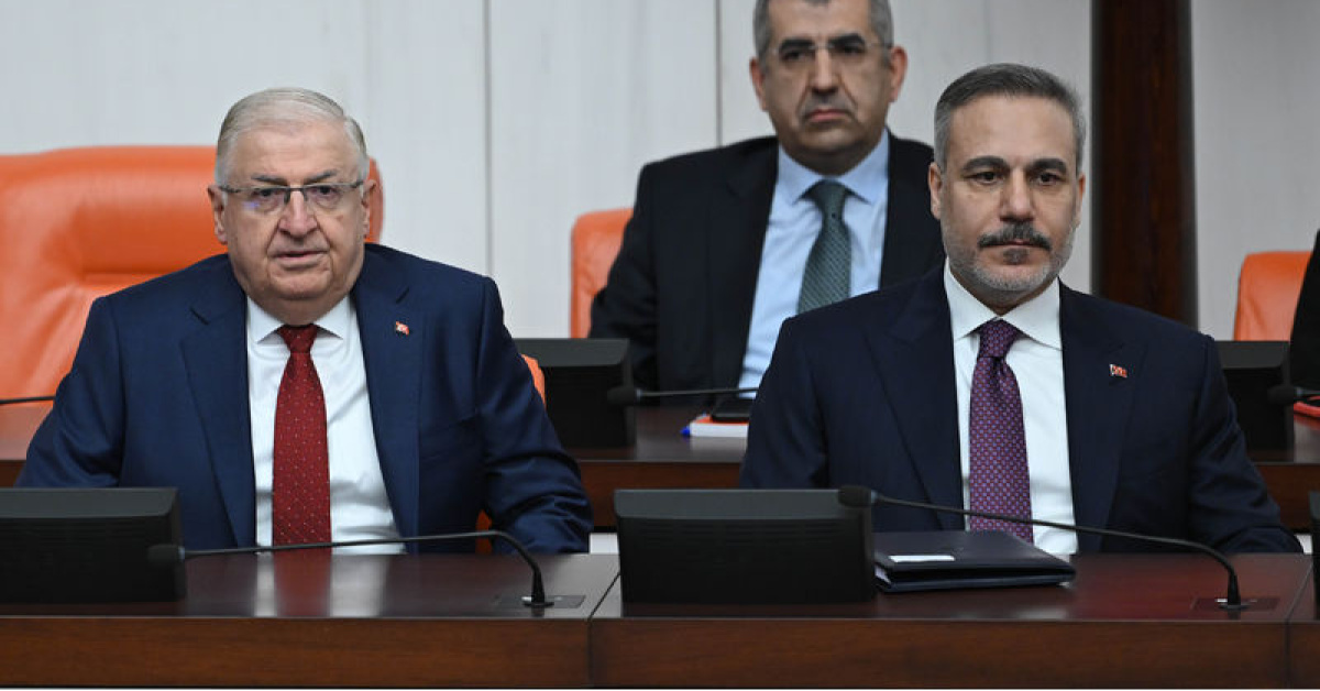 Fidan ve Güler ile Barzani'nin görüşmeleri