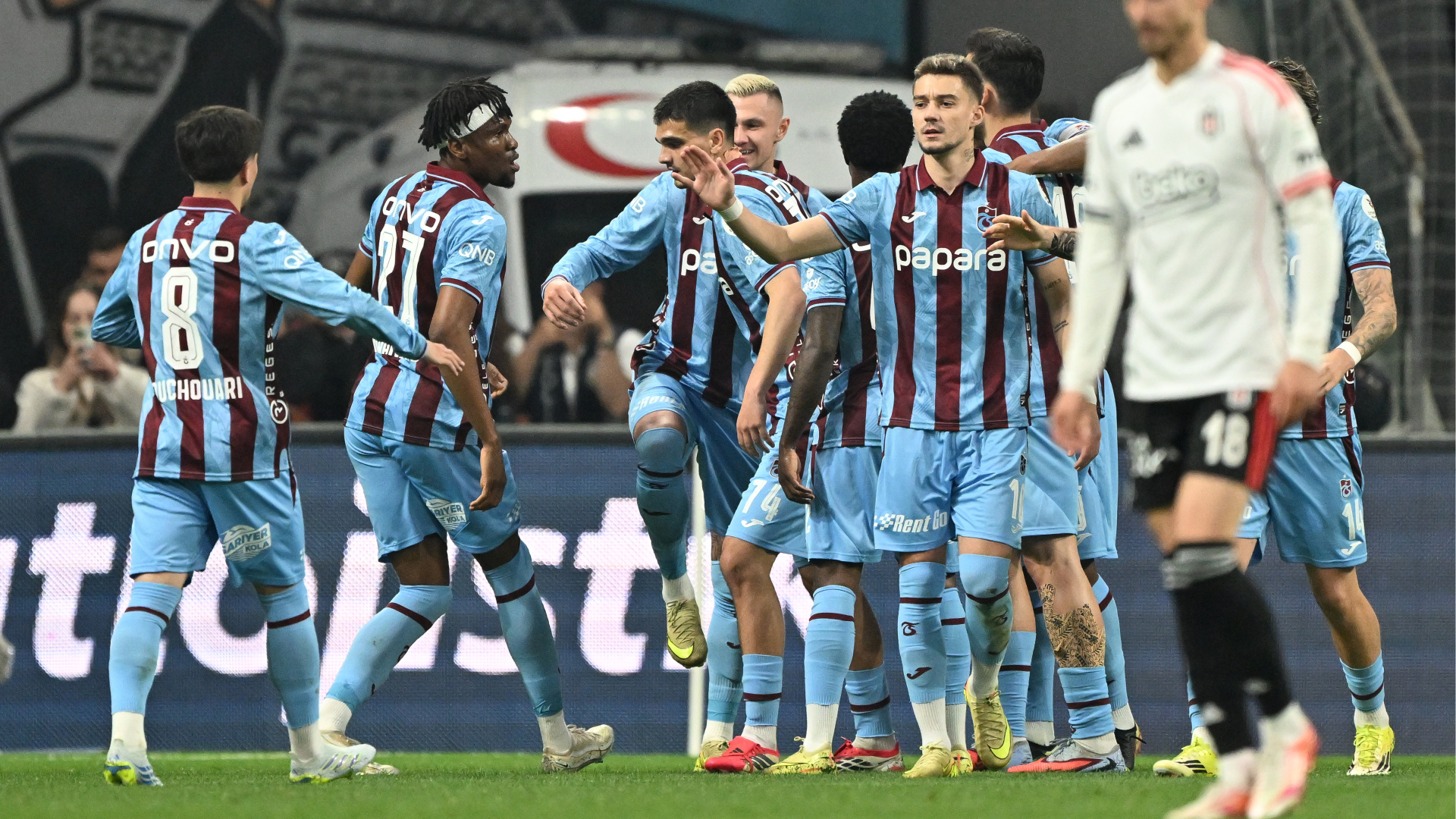 Beşiktaş: 1 - Trabzonspor: 2 | MAÇ SONUCU (Dev maçta kazanan Trabzonspor)