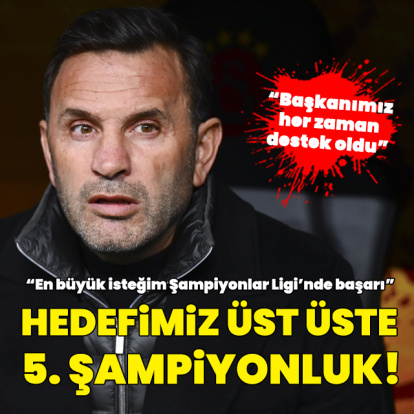 "Hedefimiz 5 sene üst üste şampiyon olmak!" - HT Spor