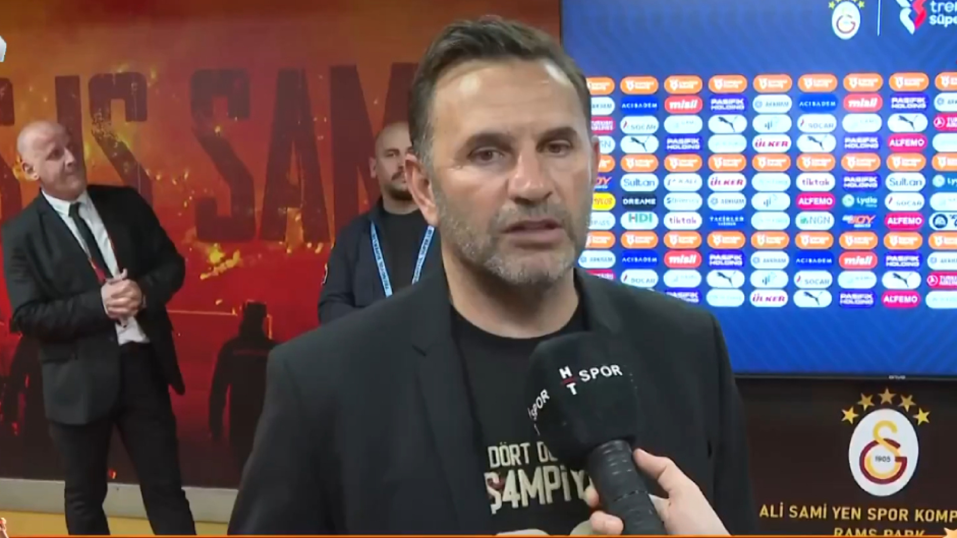 Galatasaray Teknik Direktörü Okan Buruk: Hedef üst üste 5. şampiyonluk