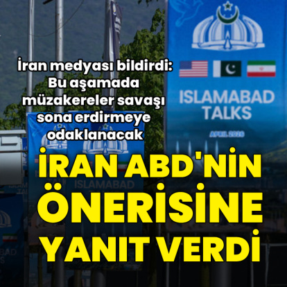 İran medyası: İran ABD'nin önerisine yanıt verdi