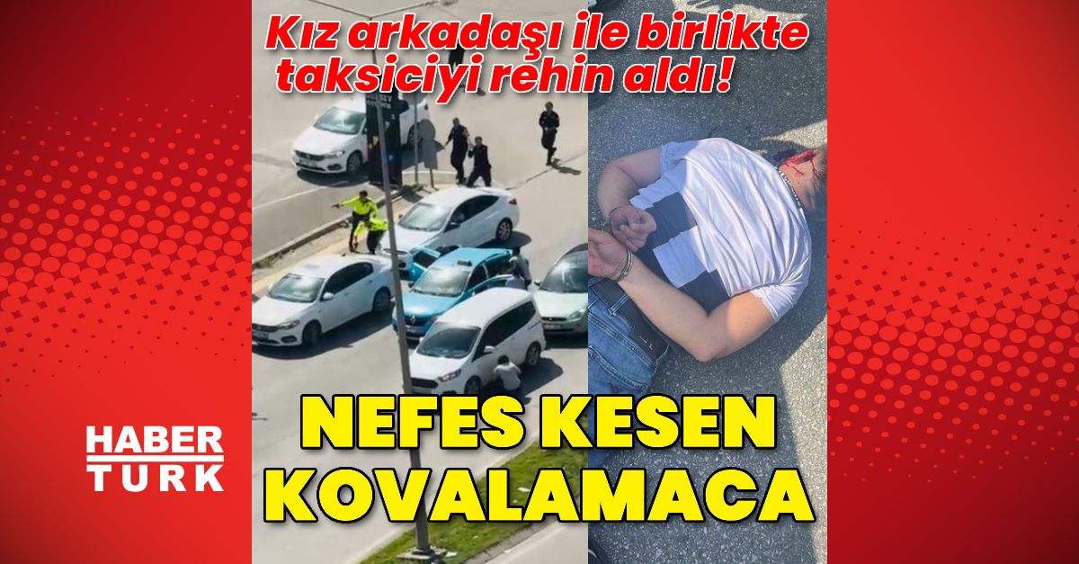 Gaziantep'de Kız Arkadaşı ile Taksiciyi Rehin Alan Olay