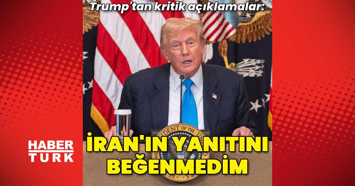 Trump İran'akarşı sert leo, kabul edilemez yanıt söyledi