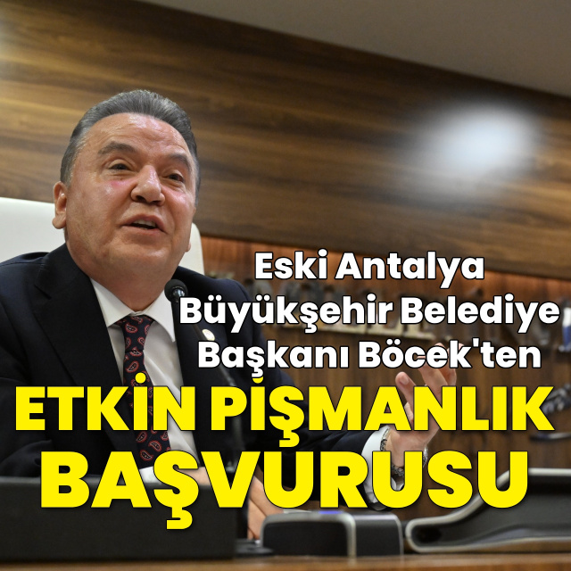 Muhittin Böcek etkin pişmanlık başvurusu yaptı