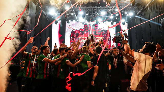 Amedspor kupasına kavuştu!