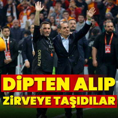 Dipten alıp zirveye taşıdılar!