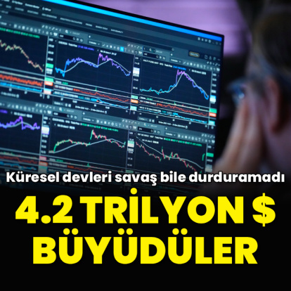 Savaşta 4.2 trilyon dolarlık büyüme