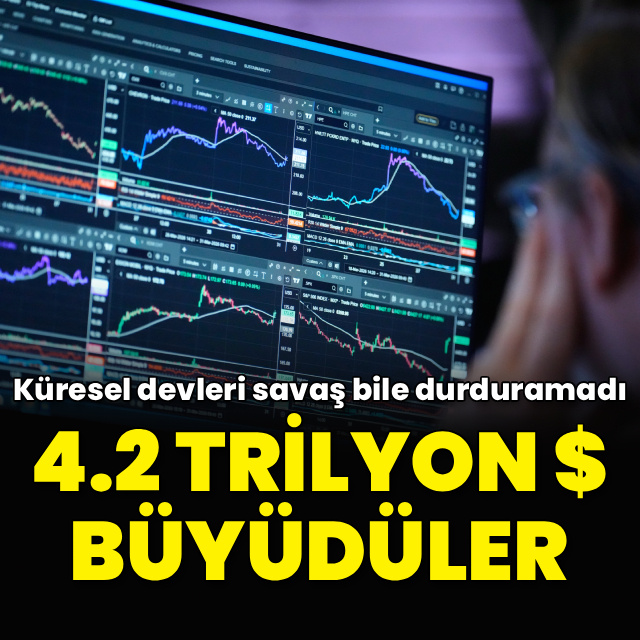 Savaşta 4.2 trilyon dolarlık büyüme