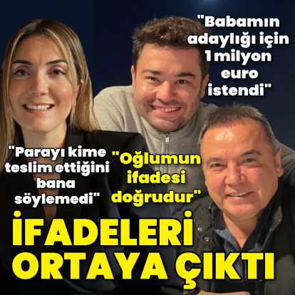 Muhittin Böcek ile oğlu Gökhan Böcek'in ifadeleri