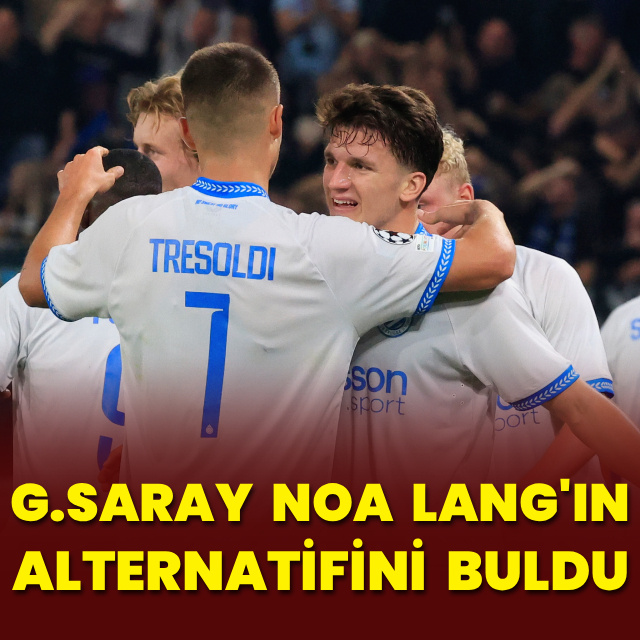 G.Saray Noa Lang'ın alternatifini buldu!