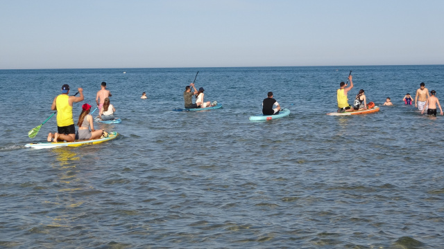 Termometre 35'i gördü! Akdeniz'e yaz geldi!