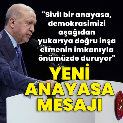 Cumhurbaşkanı Erdoğan'dan açıklamalar