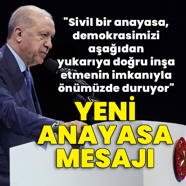 Cumhurbaşkanı Erdoğan'dan açıklamalar