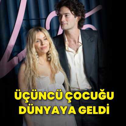 Üçüncü çocuğunu dünyaya getirdi
