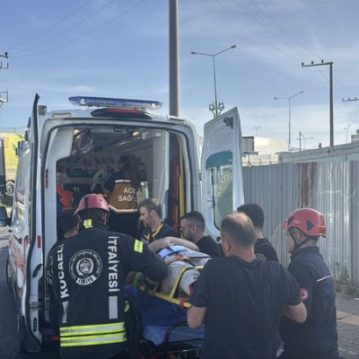 Kocaeli’de işçi servisi devrildi: 8 yaralı