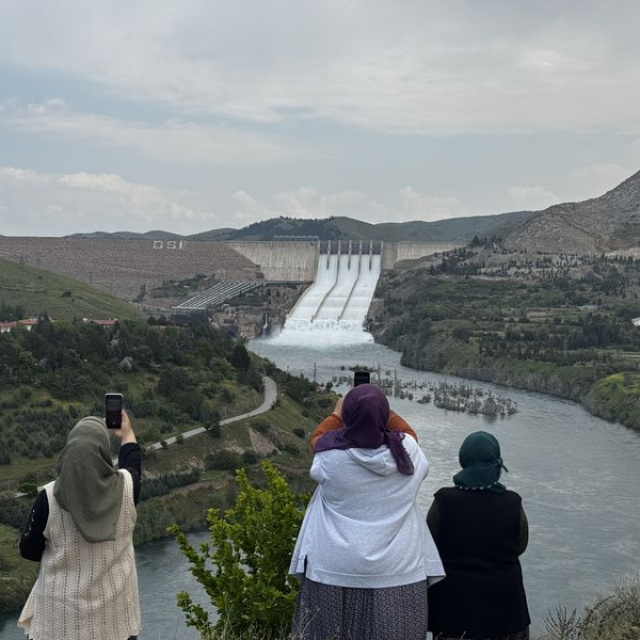 Keban'ın kapakları 7 yıl sonra açıldı
