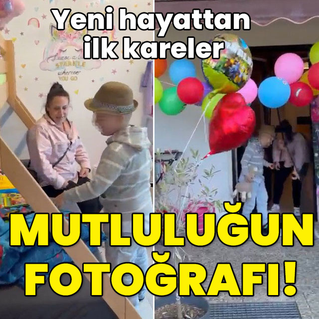 Mutluluğun fotoğrafı! Tam 7 yıl sonra kavuşmuşlardı...