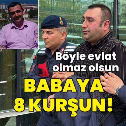 Böyle evlat olmaz olsun... Babaya 8 kurşun!