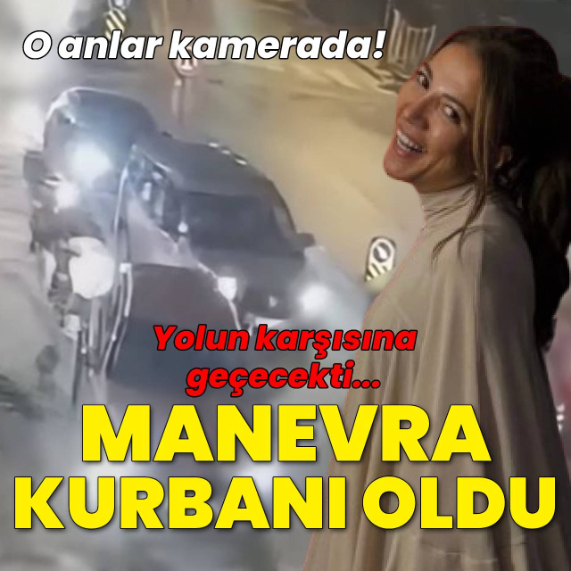İş kadını kaza kurbanı oldu