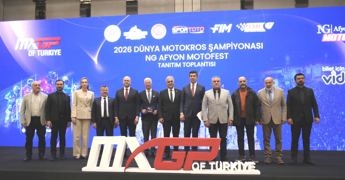 MXGP Türkiye ve NG Afyon Motofest'in Tanıtımı İstanbul'da