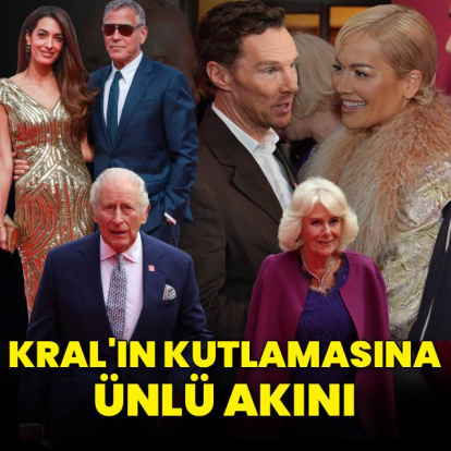 Kral Charles'ın kutlamasına ünlü akını