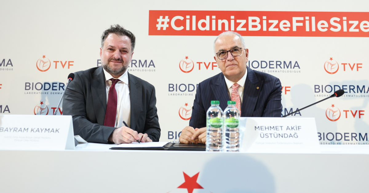 TVF ile Bioderma Arasında Ana Sponsorluk Anlaşması