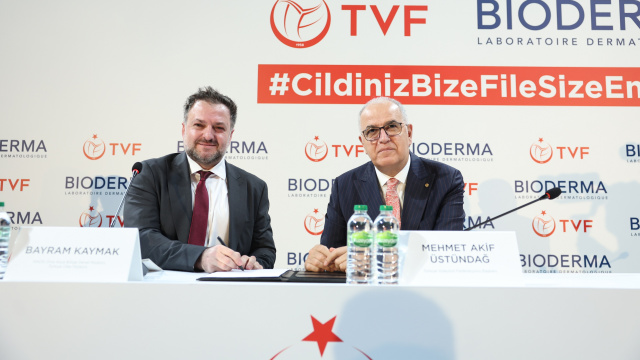 TVF ile Bioderma arasında ana sponsorluk anlaşması imzalandı