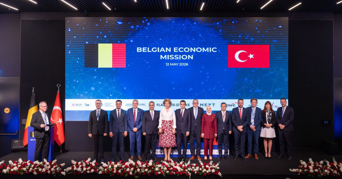 Belçika Kraliçesi Mathilde MEXT Teknoloji Merkezi'ni Ziyaret Etti