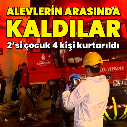 Alevlerin arasında kaldılar