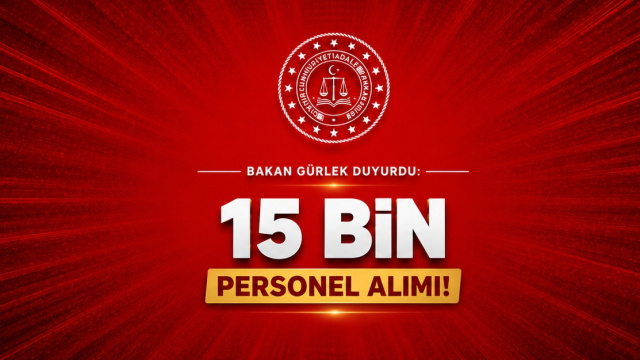 Adalet Bakanlığı personel alıyor!