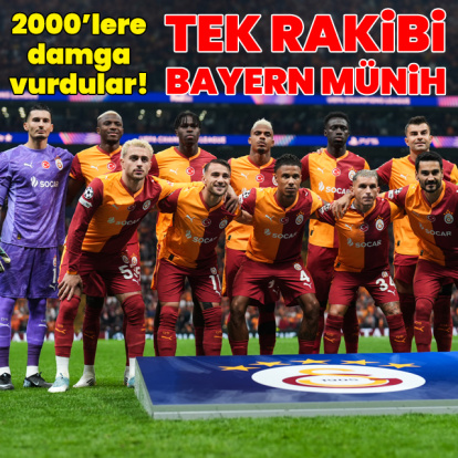 G.Saray'ın tek rakibi Bayern Münih!