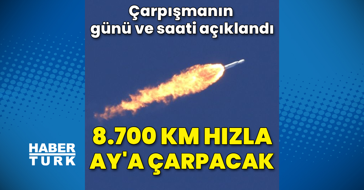 Ay'a Hızla Çarpacak SpaceX Roket Üst Bölümü