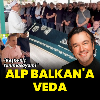 Oyuncu Alp Balkan'a veda
