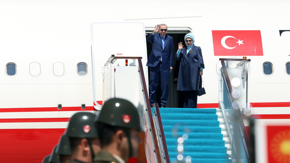 Cumhurbaşkanı Erdoğan Kazakistan'da