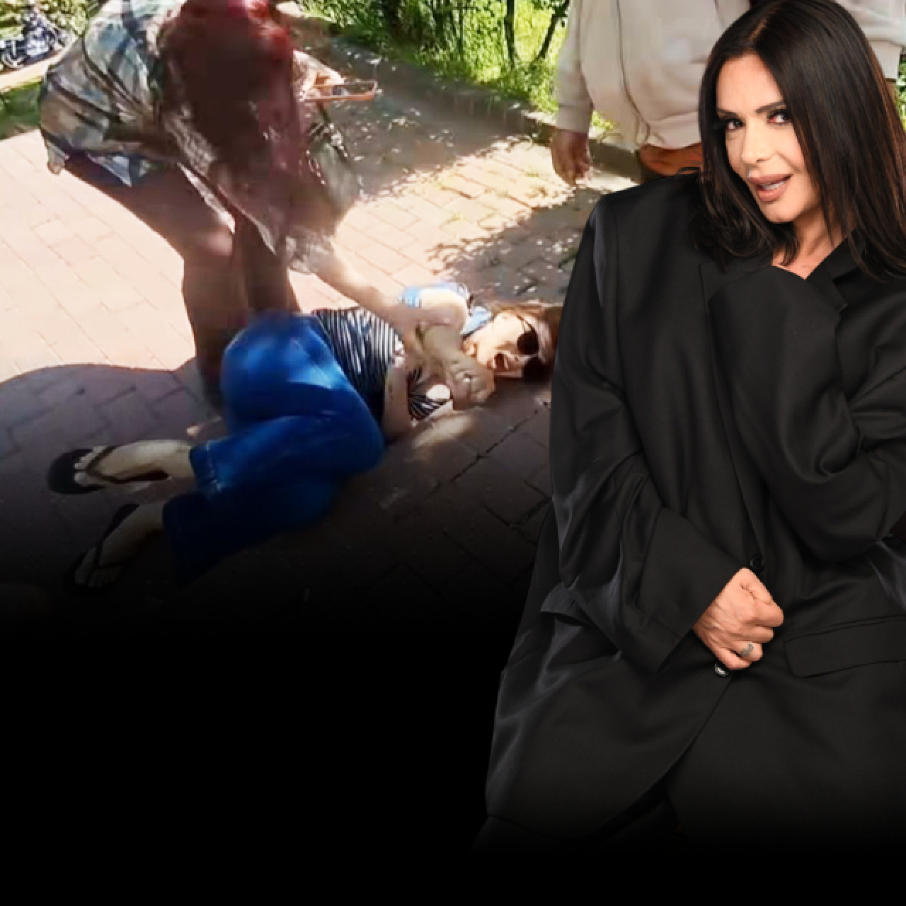 Sevda Demirel, bacağını kırdı